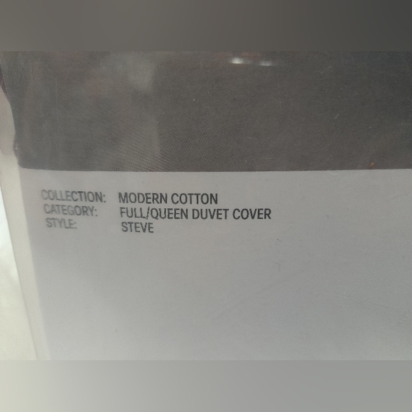 Calvin klein full Queen duvet cover - Picture 3 of 4